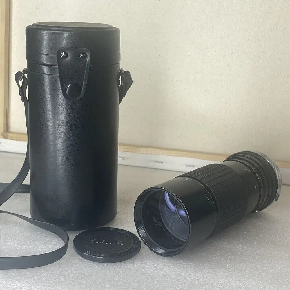 Sigma Zoom-K II 52mm MACRO ZOOM Lens for Pentax K F4.5 f=100~200mm  with case